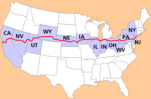 Lincoln Highway Map